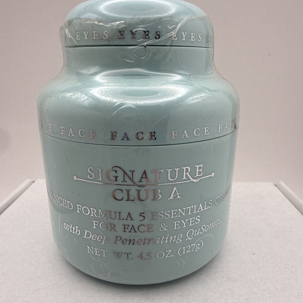 Signature Club A Advanced Formula 5 Essentials Creme For Face and Eyes 4.5 oz